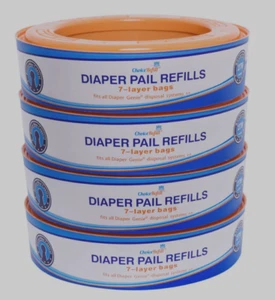 (4 PACK) Choice Refill Compatible with Diaper Genie Pails,  Choicerefill - Picture 1 of 4