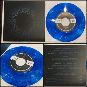 ZAO-YASHIRA 7" Blue Swirl Vinyl 1st 250-Misery Signals The Dillinger Escape Plan - Picture 1 of 9