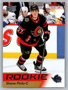 2021-22 Upper Deck NHL Star Rookies Box Set #11 Shane Pinto Ottawa Senadores - Imagen 1 de 2