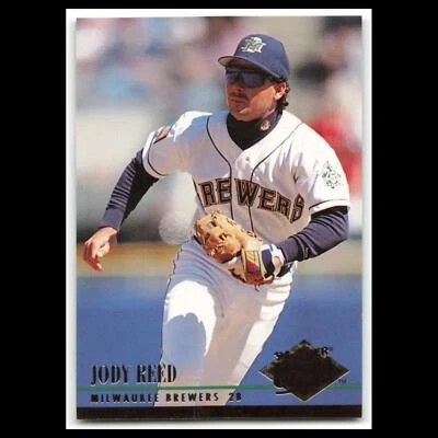 Jody Reed #377 1994 Fleer Ultra Milwaukee Brewers Baseball Card MLB NM - Image 1 of 3