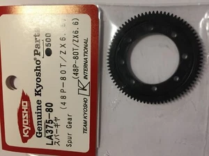KYOSHO, LAZER ZX6.6, MAIN SPUR GEAR, 80T, LA375-80 - Picture 1 of 3