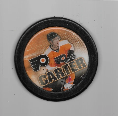 JEFF CARTER PHILADELPHIA FLYERS HOCKEY PUCK Cover