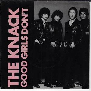 THE KNACK/GOOD GIRLS DON'T/FRUSTRATED  USED 7" W/ PIC SLEEVE VG+/VINYL NM - Picture 1 of 3