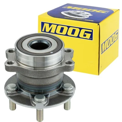 Conjunto de buje de cojinete de rueda trasera MOOG 512518 para Subaru Impreza 2012-2019 5 tacos Foto 1 de 4