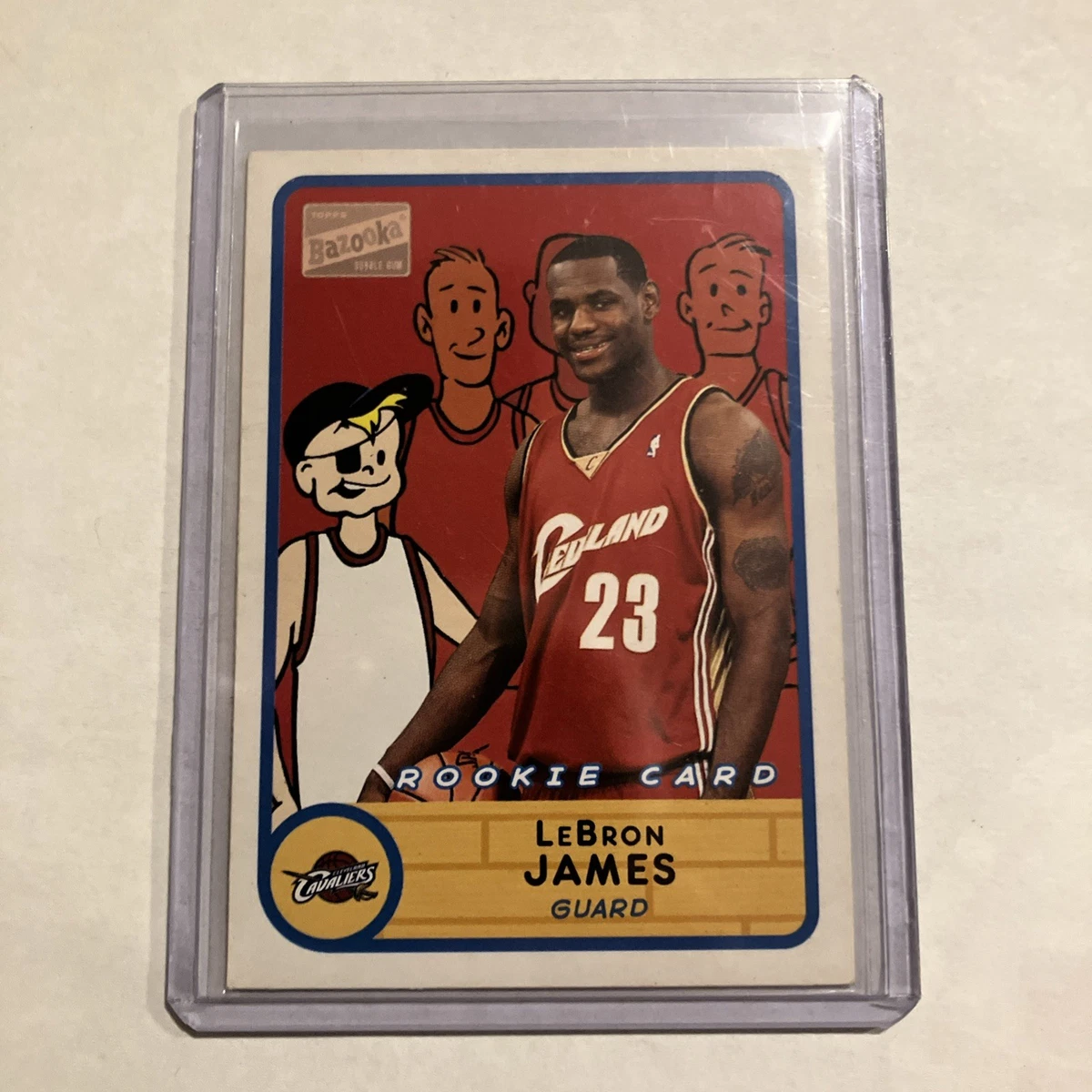 Topps LeBron James Basketball Rookie ungraded Sports Trading Cards
