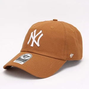New York Yankees '47 Clean-Up Hat Taupe, Adjustable Baseball Cap MLB - Picture 1 of 5