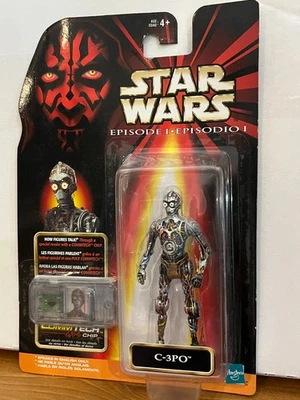 C-3PO DROID action figure - Star Wars Episode 1  (1998) NEW IN PACKAGE - Image 1 of 2