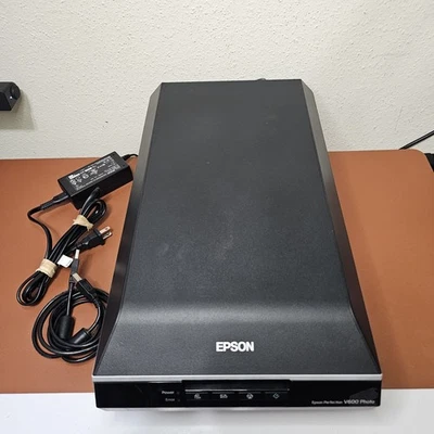 Epson Perfection V600 Scanner Color Photo Image Film Negative Document - Image 1 of 4