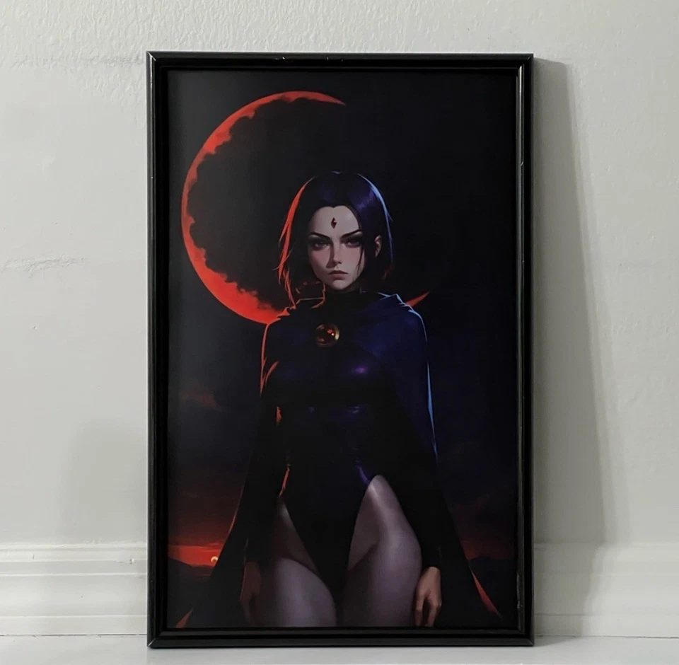 Teen Titans Raven Art Poster - image 1 of 1