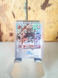 David Bell 2022 Panini Mosaic Rookie Scripts RS-DB RC Auto Cleveland Browns - Picture 1 of 2