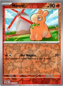 Numel 031/197 | Obsidian Flames | Common | NM Reverse Holo Pokémon Card - Picture 1 of 1