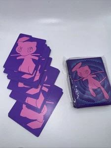 65 NUEVAS fundas para cartas nuevas Fusion Strike ETB protectores Pokémon y 10 divisores - Imagen 1 de 2