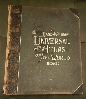 Rand McNally’s 1900 Universal Atlas Of The World In Color. - Image 1 of 4