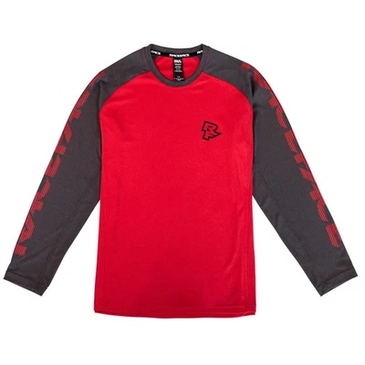 Race Face Sendy Youth Long Sleeve Jersey 2021 Rouge M - Image 1 of 2