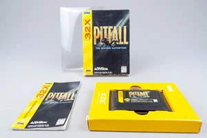 Sega Genesis 32X *Pitfall: The Mayan Adventure* CIB OVP mit Anleitung NTSC-U/C - Picture 1 of 14