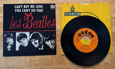 45 7" FRENCH SP THE BEATLES JUKEBOX ODEON SO 10111 CAN'T BUY ME LOVE - Image 1 of 2