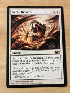 Magic the Gathering MTG Faith's Reward Magic 2013 14/249 Regular Rare - Picture 1 of 3