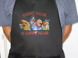 Wine Diva Apron Every Hour Happy Hour - Picture 1 of 2