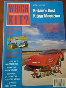 Which Kit? Apr 1991 Douglas TF, Ginetta G26, Mosquito - Picture 1 of 1