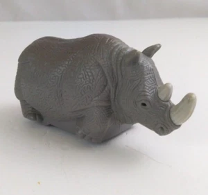 Vintage 1998 Disney Animal Kingdom Rhinoceros McDonald's Toy Works - Picture 1 of 6