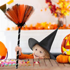 (Orange) Witch Broom Cosplay Prop Ideal For Halloween Costume TD