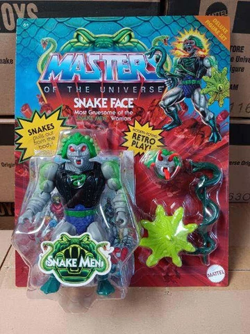 2023 MOTU Masters of the Universe Deluxe Snake Face Cover