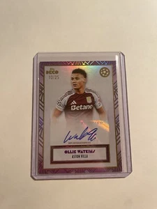 Topps Deco 24/25 Aston Villa Watkins Auto /25 - Bild 1 von 2