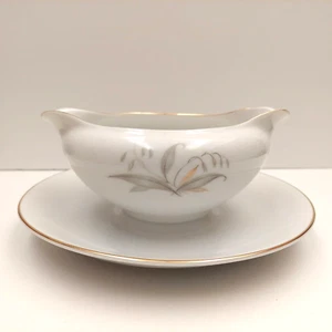 Vintage Gravy Server Boat Kaysons Golden Rhapsody 1961 - Picture 1 of 5