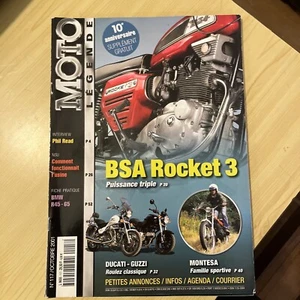 MOTO LEGENDE 117 MONTESA Cota 348 BSA 750 Rocket 3 DUCATI Monster GUZZI Nevada - Picture 1 of 2