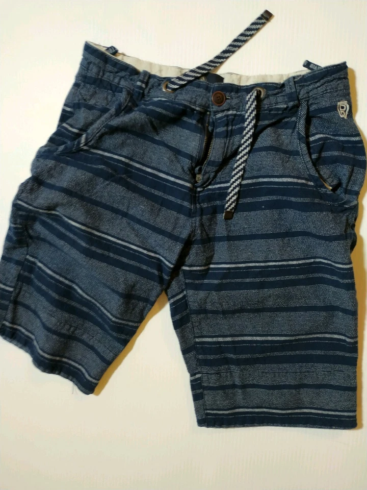  BUFFALO DAVID BITTON CHINO/BOARD SHORTS AZUL Y BLANCO TALLA 29@24 Foto 1 de 4