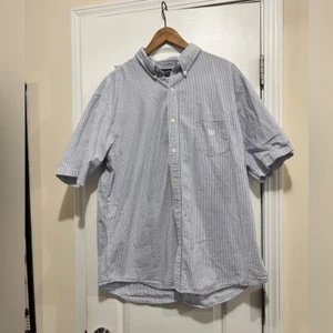 Mens Chaps 100% Cotton Button Down Shirt - sz XXL - Picture 1 of 4