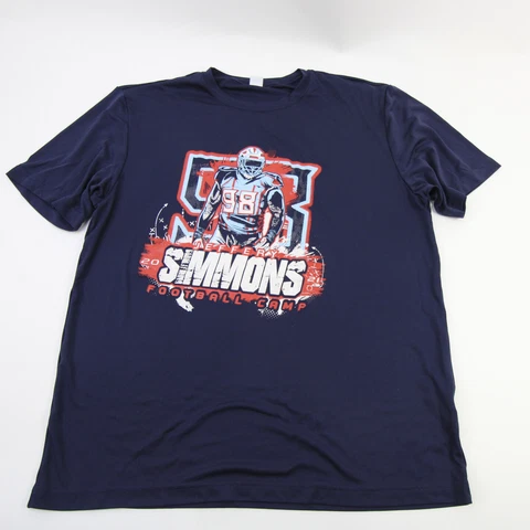 Michigan Wolverines Sport-Tek Short Sleeve Shirt Men's Navy Used Cover