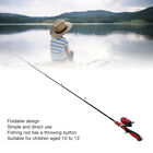 New Kids Fishing Rod Reel And Lures Resin Structure With Storage Bag Child