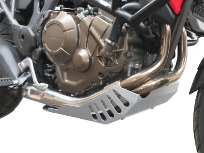 Paracoppa HEED per HONDA CRF 1000 AFRICA TWIN - acciaio argento - Immagine 1 di 3