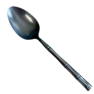 Reed & Barton Regal Cucchiaio Bambù Acciaio Inox 8,5" Elegante e Durevole - Foto 1 di 6