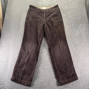 Vintage Gap 1969 Chino Pants Mens 36x32 Brown Cotton Relaxed Straight Corduroy - Picture 1 of 10