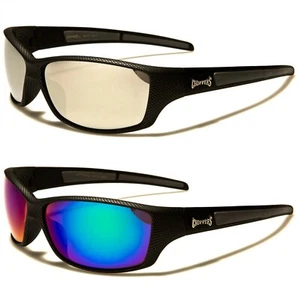 New Choppers Carbon Fiber Print Frames Men's Wrap Sunglasses - Bild 1 von 4