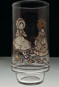 Holly Hobbie Happy Talk Glass 1977 Coca Cola Limited Edition VG Condition - Picture 1 of 5
