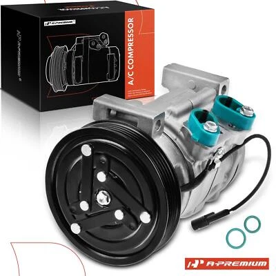 AC Compressor w/ Clutch for Chevrolet Tracker Suzuki Vitara 1999-2003 9520067D00 - Image 1 of 4