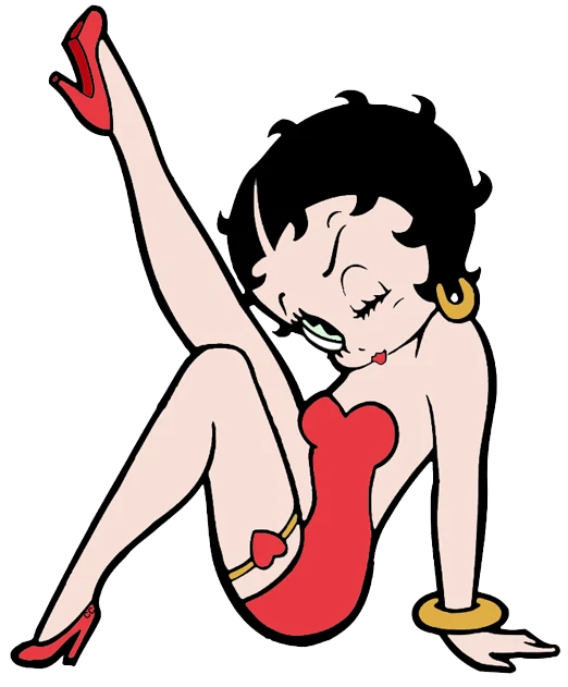 Betty Boop sticker weatherproof bumper vinyl decal