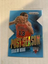 JOAKIM NOAH 2013-14 PANINI PRIZM POST SEASON LIGHT BLUE DIE CUT /199 CHICAGO #5