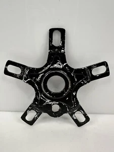 Vintage Takagi Tioga BMX Racing Spider 5-Hole 110-130 Black Japan - Picture 1 of 3