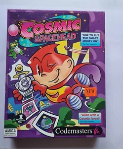 COSMIC SPACEHEAD COMMODORE AMIGA TOTAL GAMER AMIGA RANGE NEUF/NON SCELLÉ 1 MEG SEULEMENT - Photo 1/3