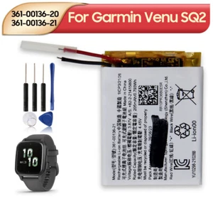Batería de repuesto original 361-00136-20 361-00136-21 para Garmin Venu SQ2 - Imagen 1 de 4