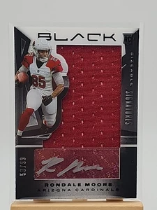 Rondale Moore ROOKIE 2021 Panini Black Football /99 Sizable Signatures #SRJ-RM - Picture 1 of 2