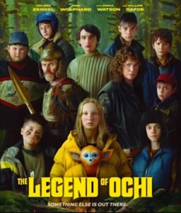🌟 The Legend of Ochi 2025 dvd disc only Helena Zengel, Finn Wolfhard, Emily Wa - Picture 1 of 2
