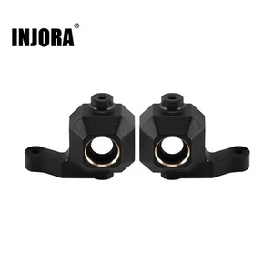INJORA Brass Steering Knuckle Set for 1/18 HPI Venture18 - Picture 1 of 7