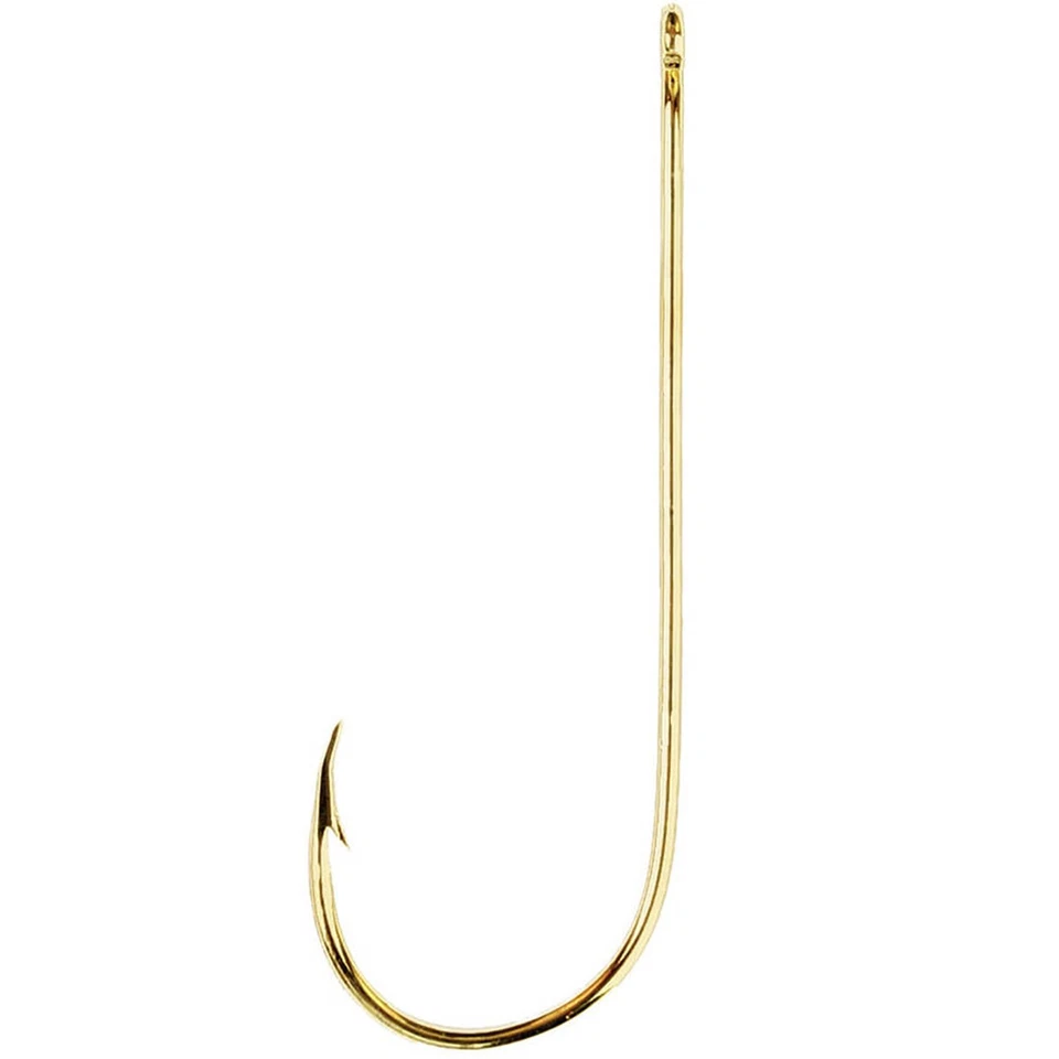 Eagle Claw 121qh Aberdeen Light Wire Asst Gold Hooks 24pk