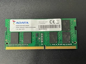 Adata DDR4 3200 16GB SO-DIMM Laptop RAM 1.2V - Picture 1 of 1