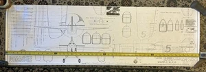 "The GOON" 1939 R/C Modell 1/12 Flugzeug Pläne Baupläne 1988 Art Chester 48" - Bild 1 von 11